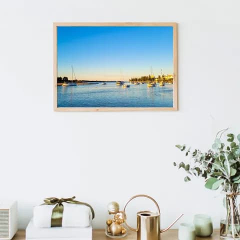 Hastings River Afternoon framed room view