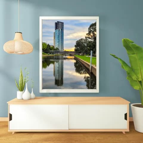 Parramatta River Symphony framed room view